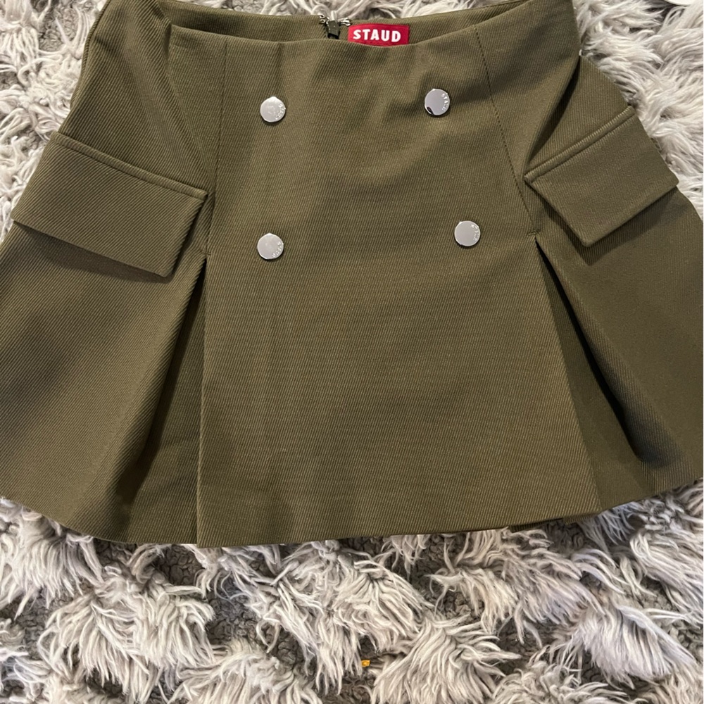 STAUD Olive Mini Skirt - Picture 5 of 6